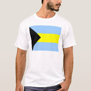T-shirt Drapeau bahamien