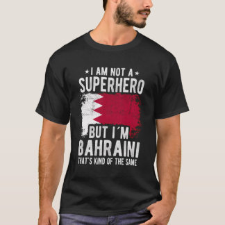 T-shirt Drapeau Bahreïn Origine Iâ´M Bahraini