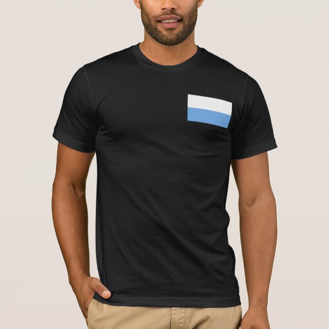 T-shirt Drapeau bavarois (Devant)