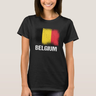 T-shirt Drapeau belge