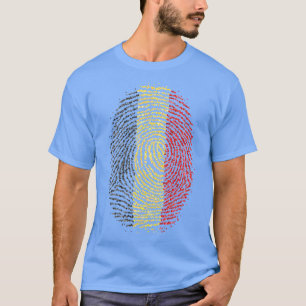 T-shirt Drapeau belge