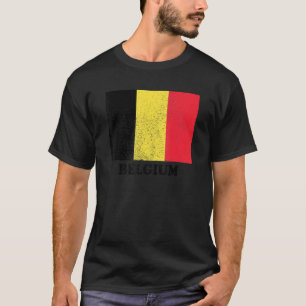 T-shirt Drapeau belge Fierté belge