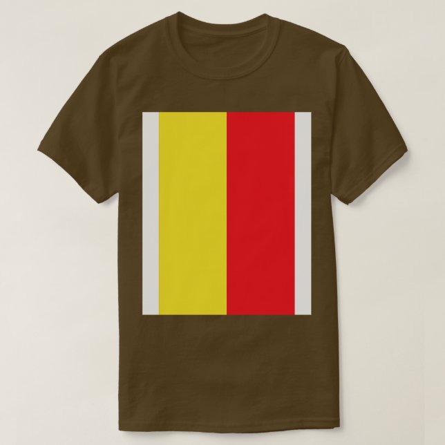 T-shirt Drapeau Belgique (Design devant)