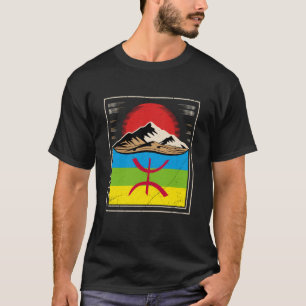 T-shirt Drapeau berbère kabyle amazigh