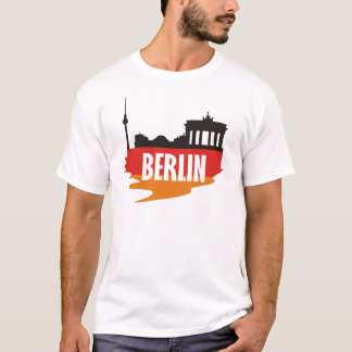 T-shirt Drapeau Berlin
