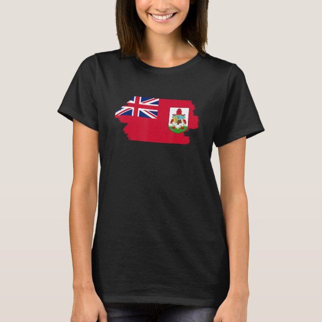 T-shirt Drapeau bermudien Bermudes (Devant)