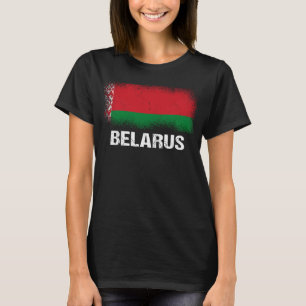 T-shirt Drapeau biélorusse Bélarus