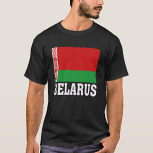 T-shirt Drapeau Biélorussie Patriotique Souvenir Racines N