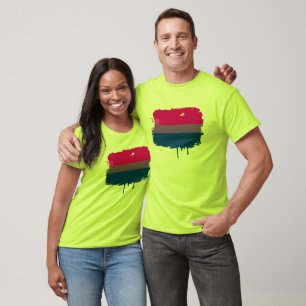 T-shirt DRAPEAU BISEXUEL DÉGoulinant