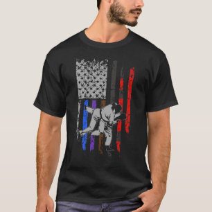 T-shirt Drapeau BJJ Jiu Jitsu Stars & Stripes