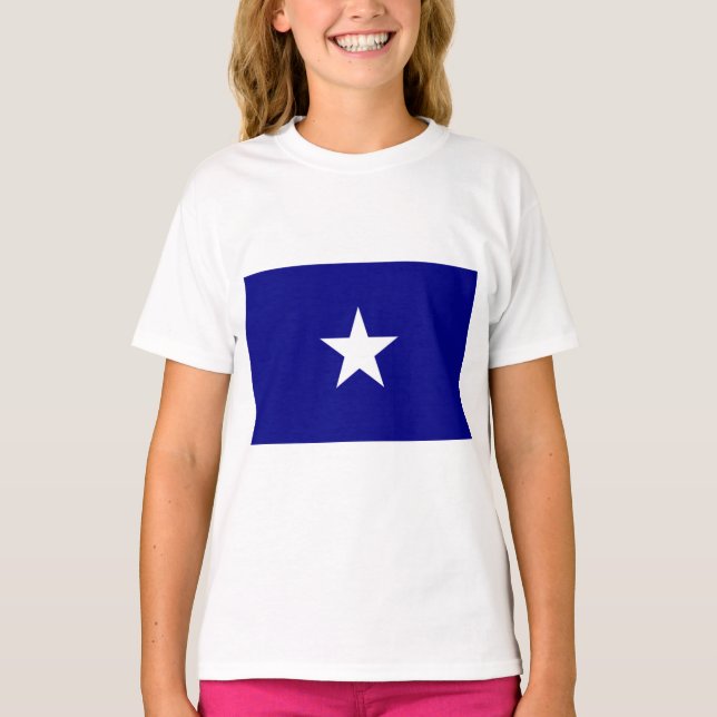 T-shirt Drapeau bleu Bonnie (Devant)