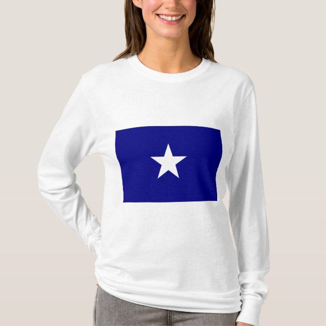 T-shirt Drapeau bleu Bonnie (Devant)