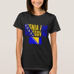 T-shirt Drapeau bosniaque - Bosnie-Herzégovine