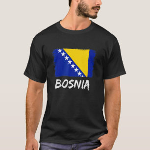 T-shirt Drapeau Bosniaque Bosnie-Herzégovine