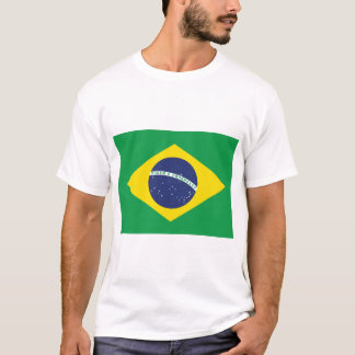 T-shirt Drapeau brésilien