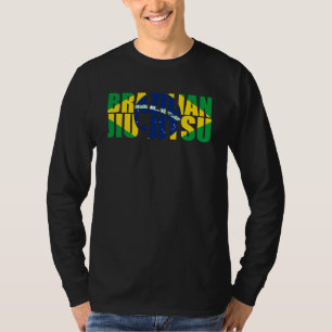 T-shirt Drapeau brésilien Jiu-Jitsu 3 BJJ