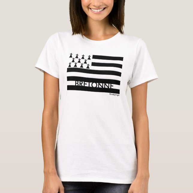T-shirt Drapeau breton Breton (Devant)