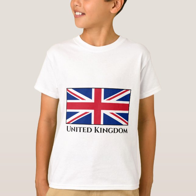 T-shirt Drapeau britannique (Devant)