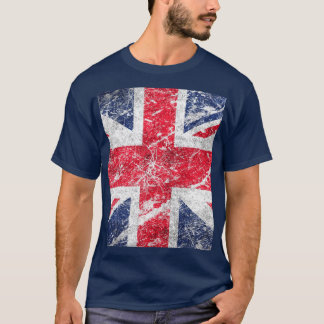 T-shirt Drapeau britannique/drapeau d'Union Jack/drapeau