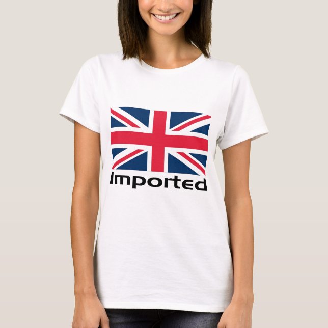 T-shirt Drapeau BRITANNIQUE importé (Devant)