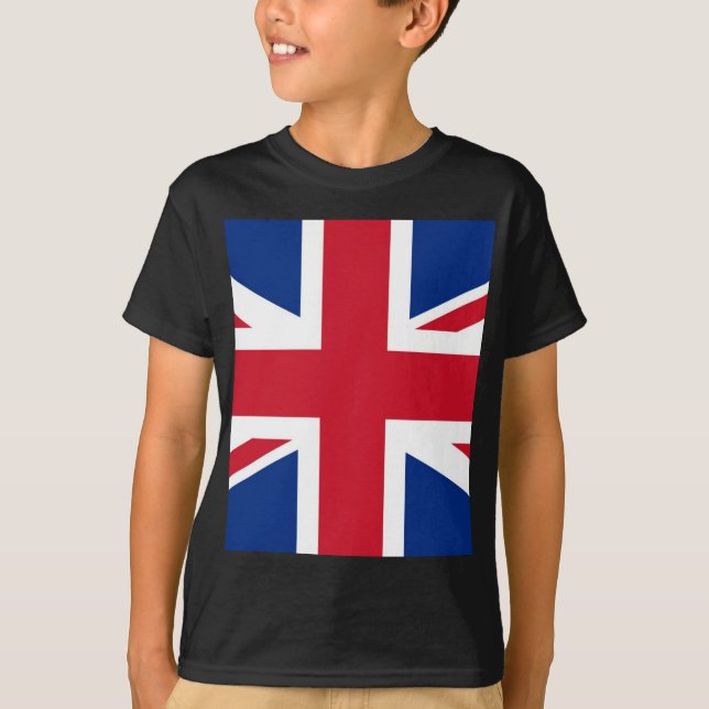 T-shirt Drapeau britannique Royal Union Jack (Devant)