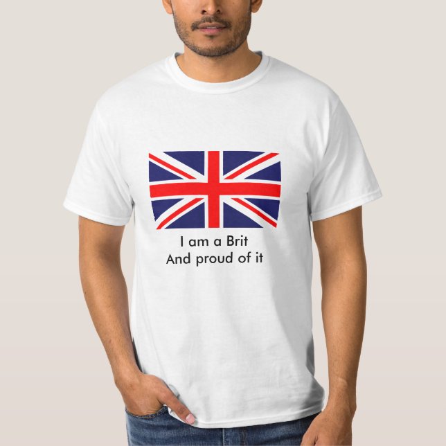 T-shirt Drapeau britannique T (Devant)