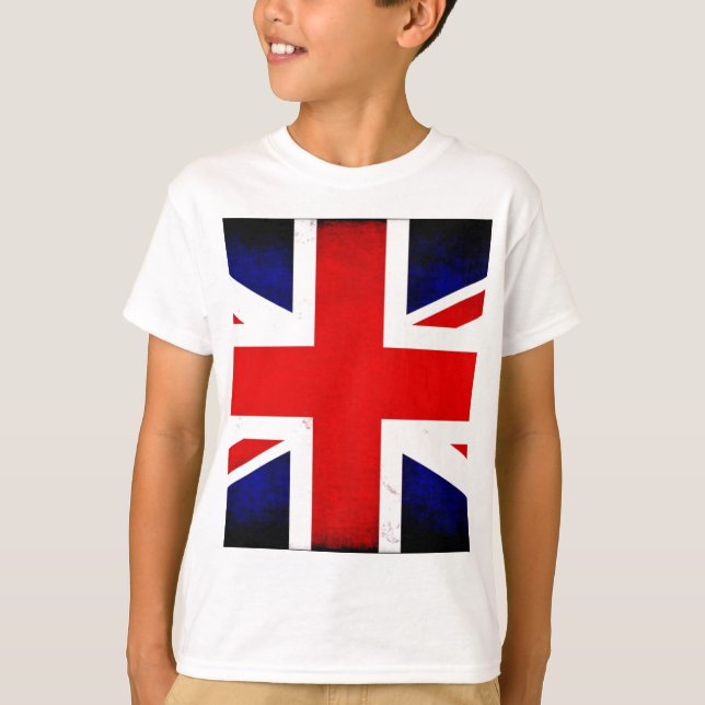 T-shirt Drapeau britannique Union Jack (Devant)