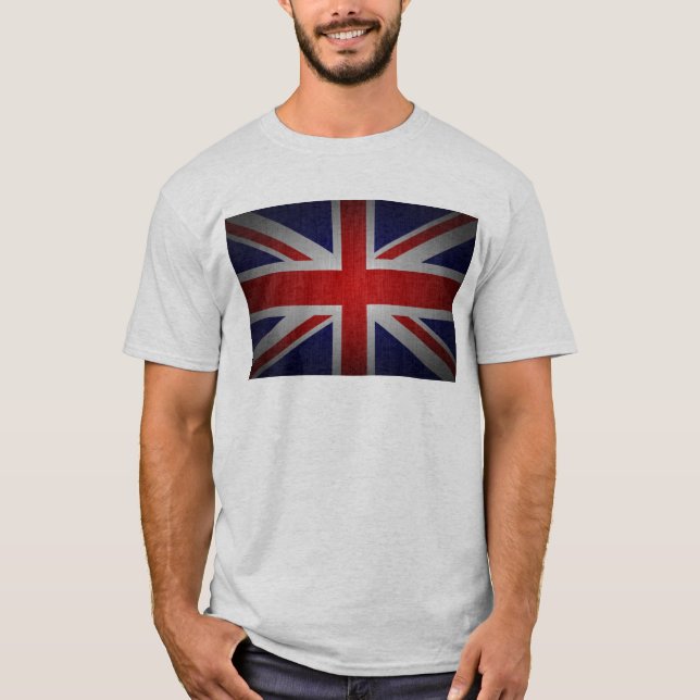 T-shirt Drapeau britannique Union Jack (Devant)
