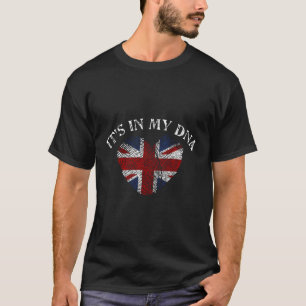 T-shirt Drapeau britannique Union Jack Dna Uk