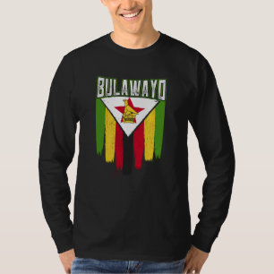 T-shirt Drapeau Bulawayo Zimbabwe