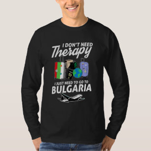 T-shirt Drapeau bulgare I Bulgarie Drapeau I Vacance I Bul