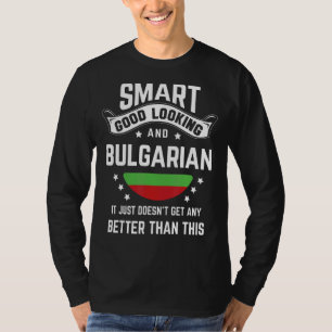 T-shirt Drapeau bulgare Pride autochtone Bulgarie Roo bulg