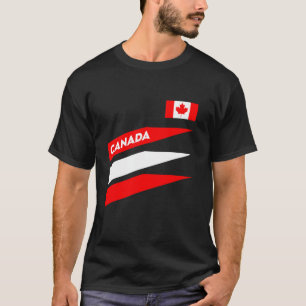 T-shirt Drapeau-cadeau Canada Varsity Canadien Toronto Ret