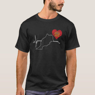 T-shirt Drapeau cadeau Maroc Marocain Berbère Nafri 1