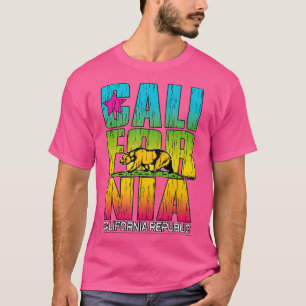 T-shirt Drapeau Cali, République de Californie