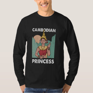T-shirt Drapeau cambodgien