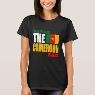 T-shirt Drapeau Cameroun Cameroun Cameroun Drapeau Camerou