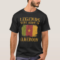 Drapeau camerounais vintage Cameroun