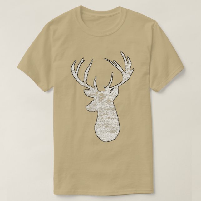 T-shirt Drapeau Camo Chasse aux Cerfs 2Côté  (Design devant)