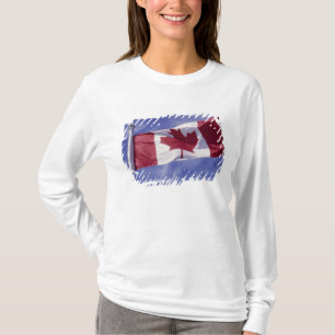 T-shirt Drapeau canadien