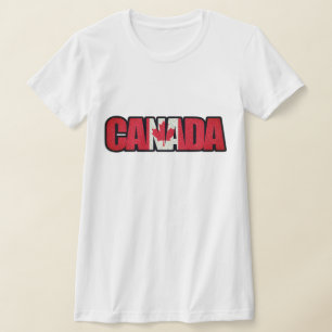 T-shirt Drapeau canadien