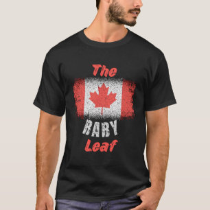 T-shirt Drapeau Canadien 1Er Juillet Bébé Feuille D'érable