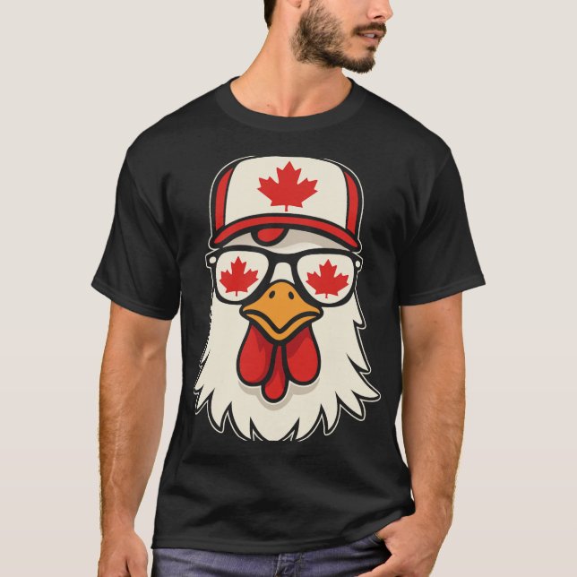 T-shirt Drapeau canadien de la fête du Canada Feuille d'ér (Devant)
