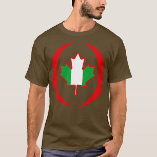 T-shirt Drapeau canadien des Patriotes Multinationaux