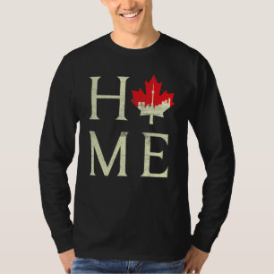 T-shirt Drapeau canadien fier érable de la fête du Canada