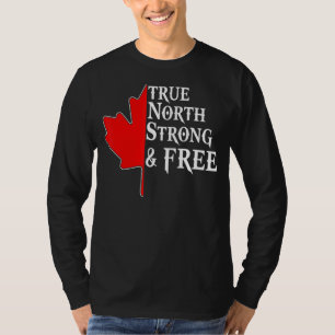 T-shirt Drapeau canadien True North Fort & Free Maple Leaf