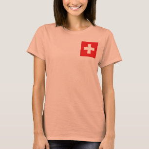 T-Shirt Drapeau + Carte de Suisse