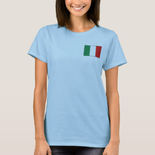 T-Shirt Drapeau + Carte d'Italie