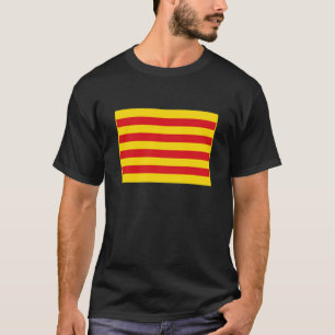 T-shirt Drapeau Catalan Senyera Catalogne Femme Homme Cata