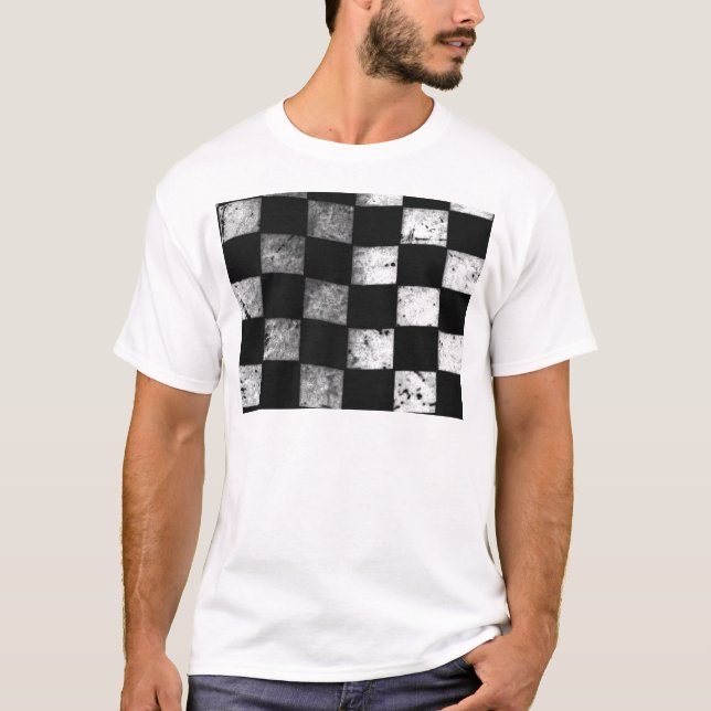 T-shirt Drapeau Checkered (Devant)